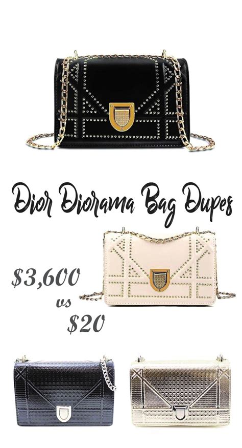 dior diarama bag dupe reddit|Dior Diorama Bag Reference Guide .